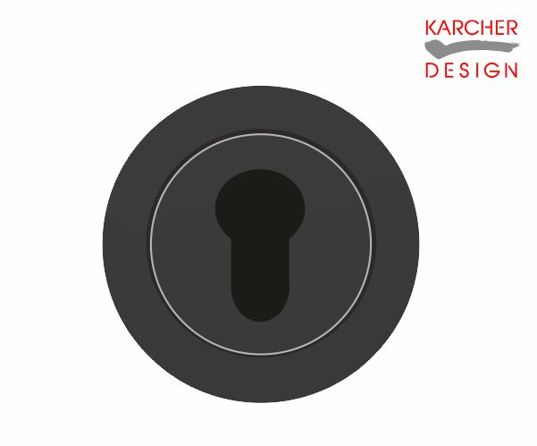 Karcher Euro Escutcheon Black